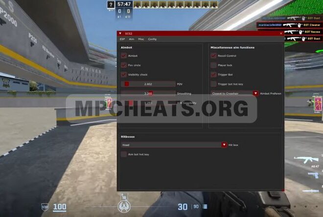 SCS2 CS2 Semi-External Cheat Free Download